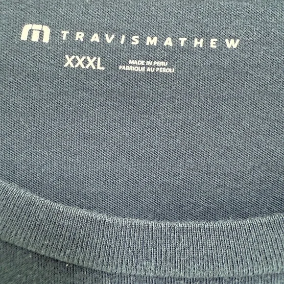 TravisMathew Plot Twist Short Sleeve Graphic T-Shirt Golf - Picture 5 of 5